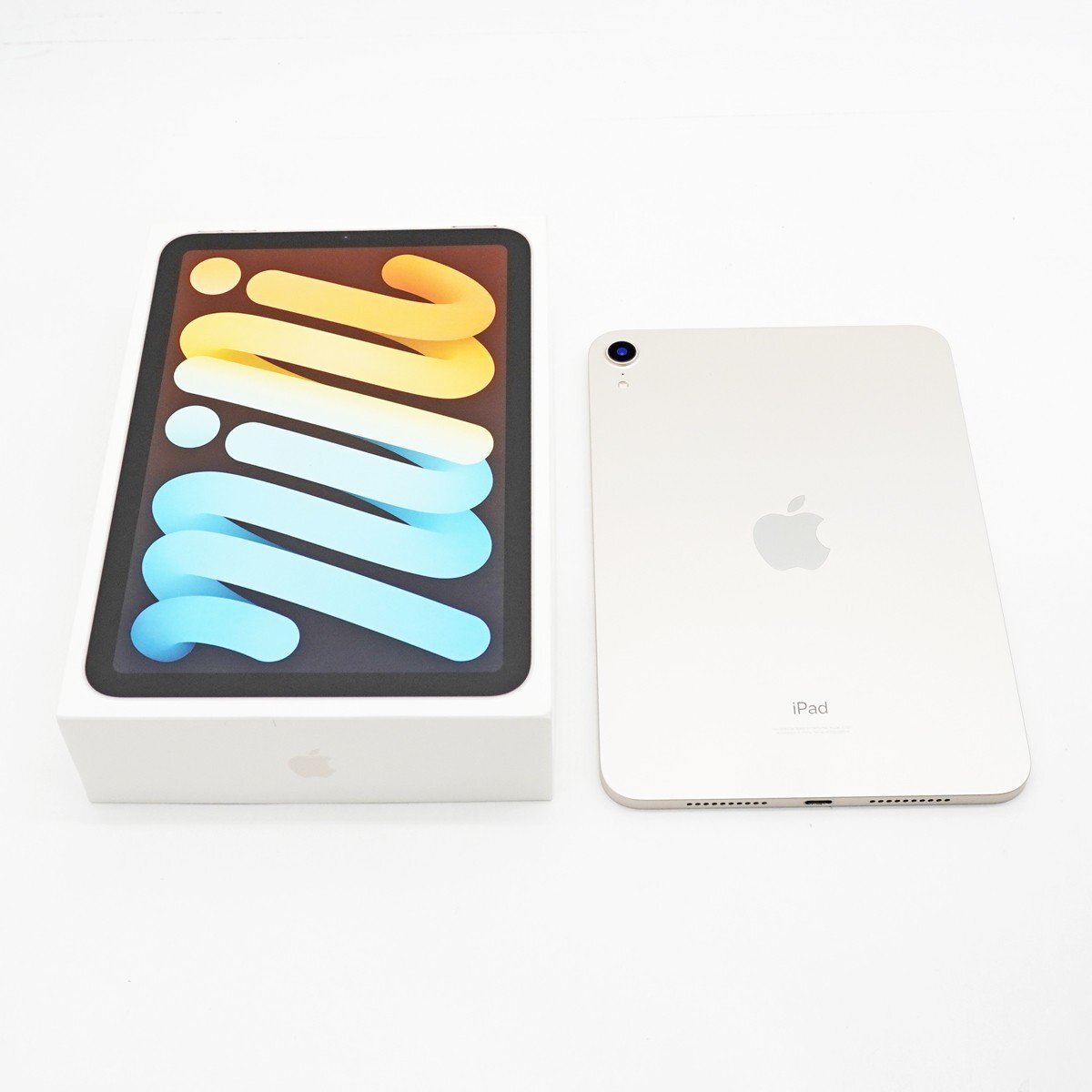 ◇【Apple アップル】iPad mini 第6世代 Wi-Fi 64GB MK7P3J/A タブレット スターライト