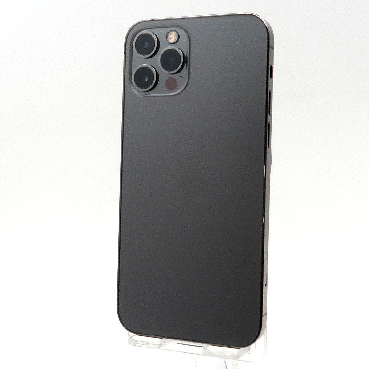 ◇ジャンク【au/Apple】iPhone 12 Pro 256GB SIMロック解除済 MGM93J/A スマートフォン グラファイト