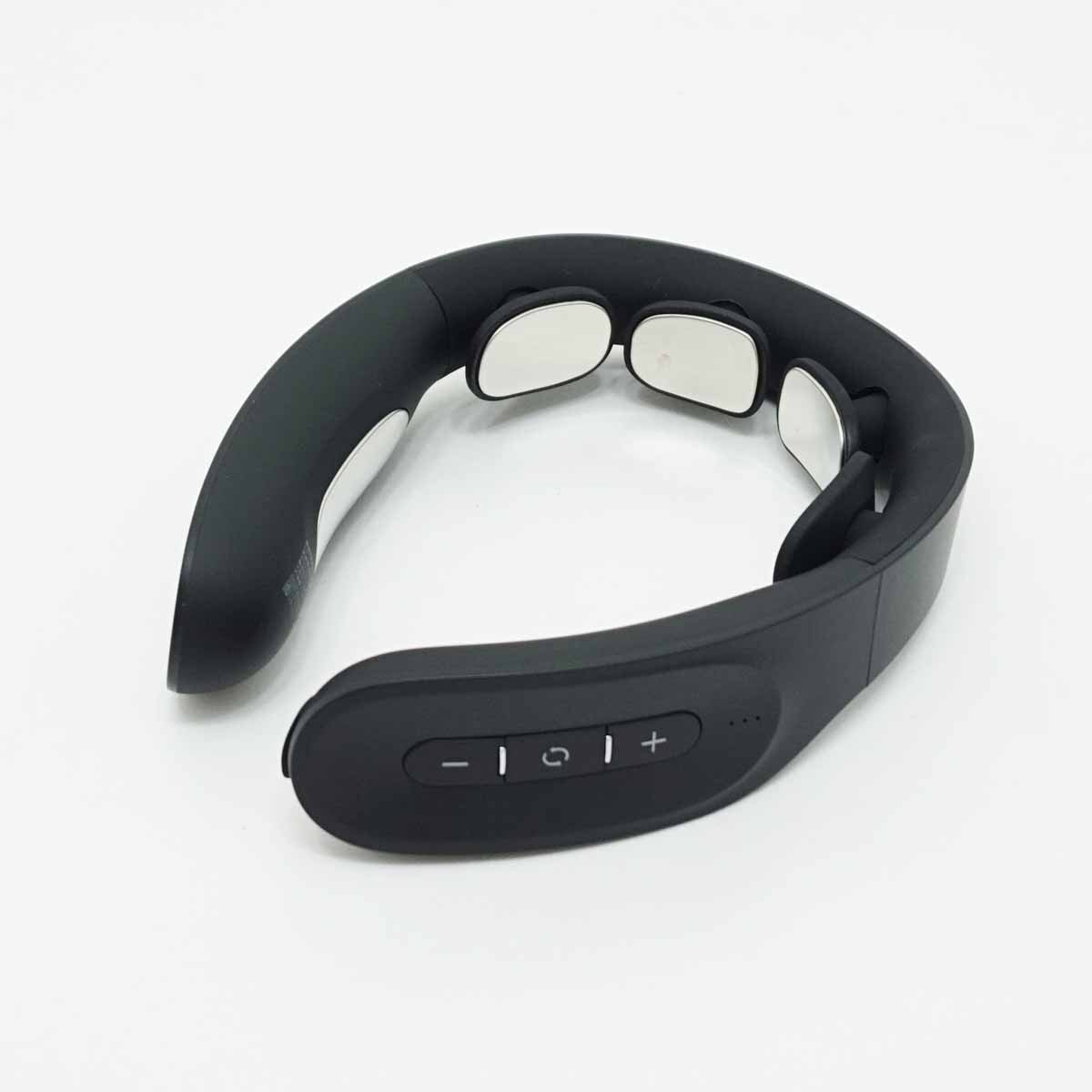 ◇美品【MYTREX マイトレックス】家庭用低周波治療器 MYTREX DR. HEAT NECK MT-DRHN21B マッサージ機 ブラック