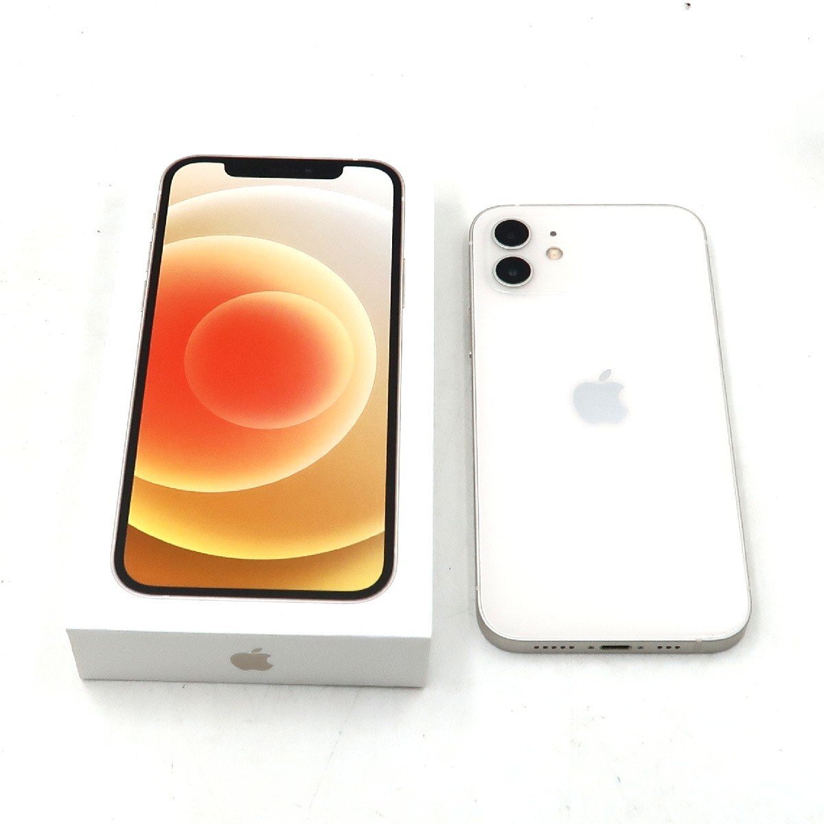 ◇【docomo/Apple】iPhone 12 64GB SIMロック解除済 MGHP3J/A スマートフォン ホワイト