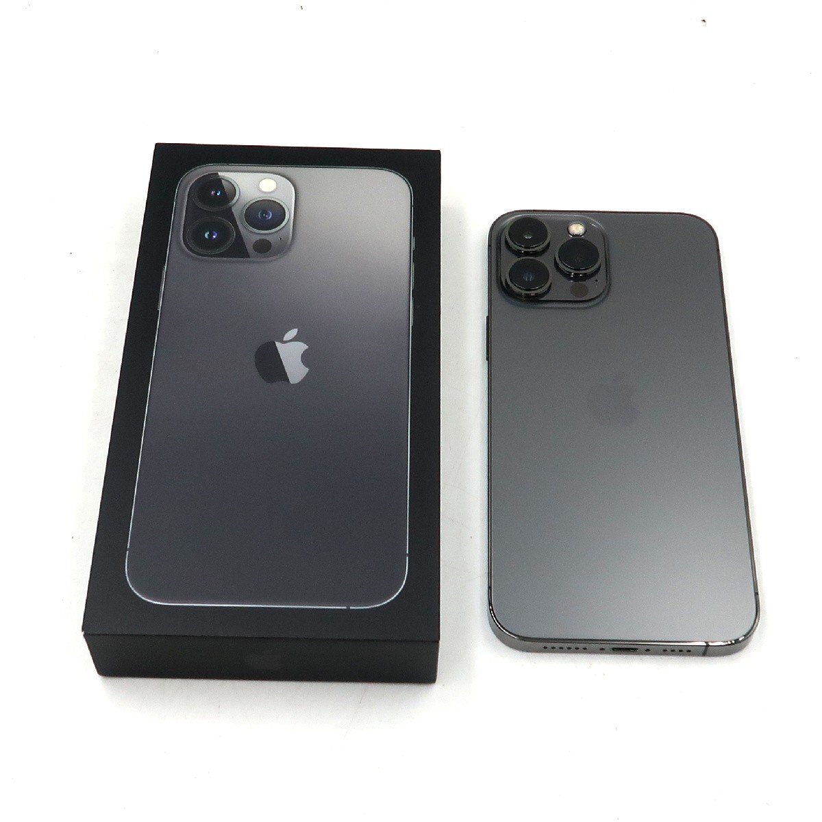 ◇【Apple アップル】iPhone 13 Pro Max 128GB SIMフリー NLJ43J/A スマートフォン グラファイト