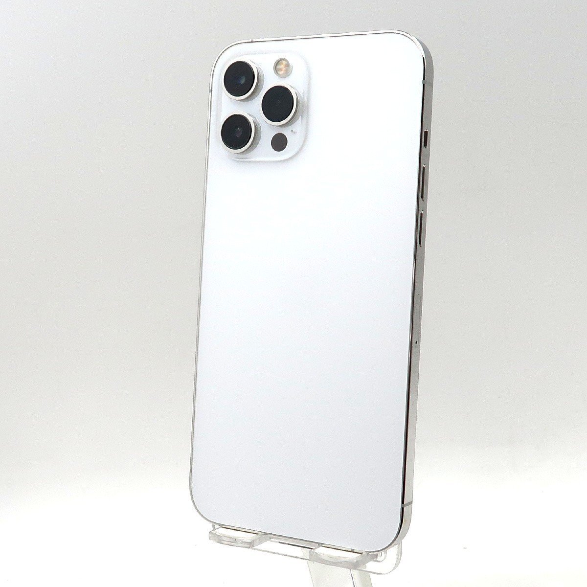 ◇ジャンク【au/Apple】iPhone 12 Pro Max 128GB MGCV3J/A スマートフォン シルバー