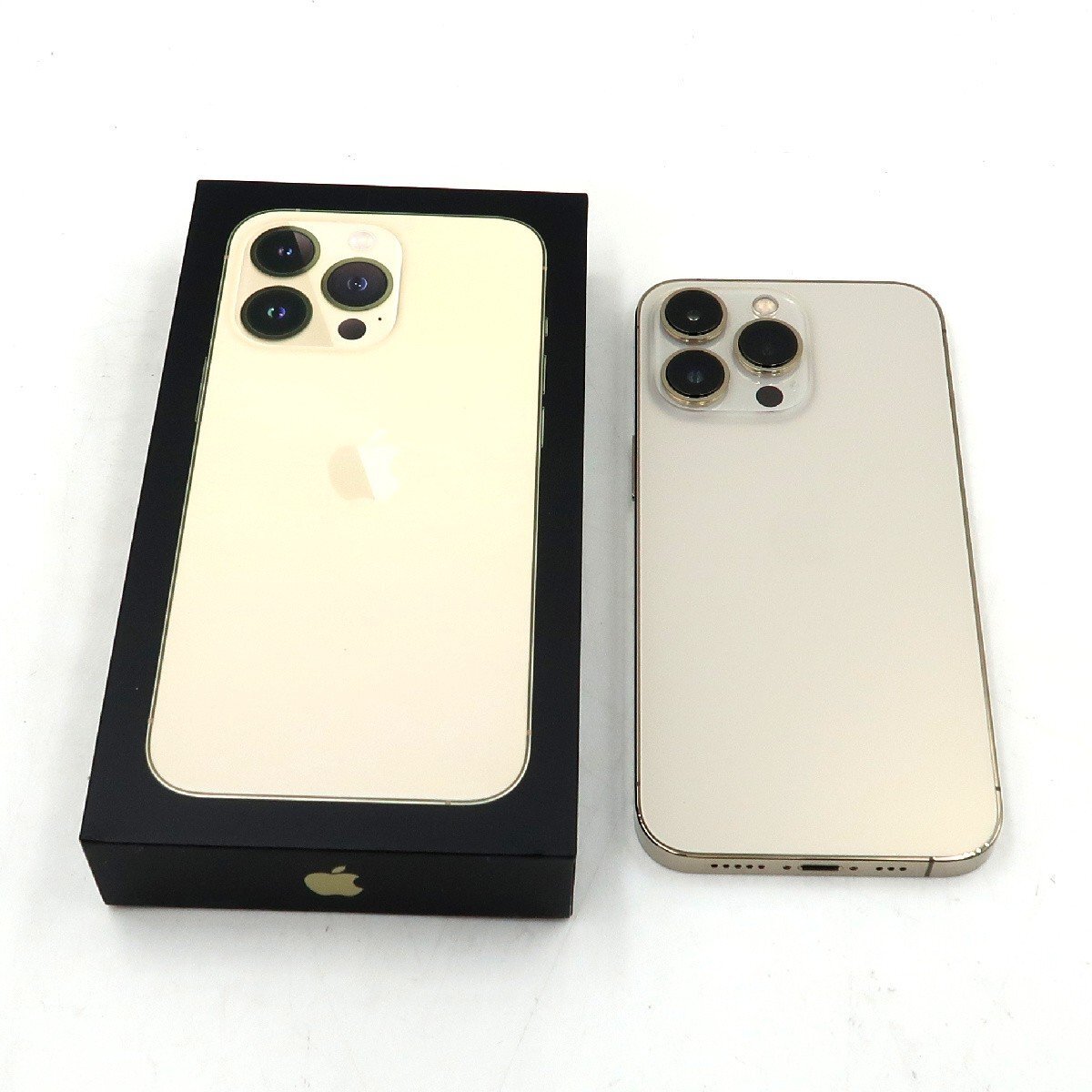 ◇【au/Apple】iPhone 13 Pro 256GB SIMフリー MLUQ3J/A スマートフォン ゴールド