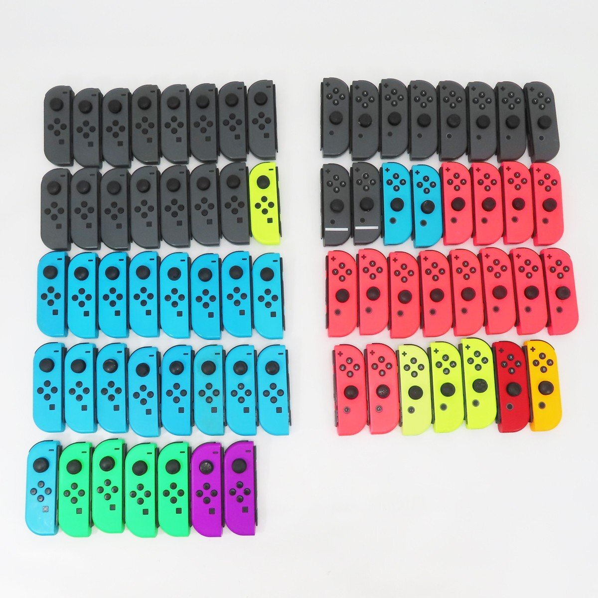 ♪○ジャンク【任天堂 ニンテンドー】Nintendo Switch/ニンテンドースイッチ Joy-Con/ジョイコン 70個セット