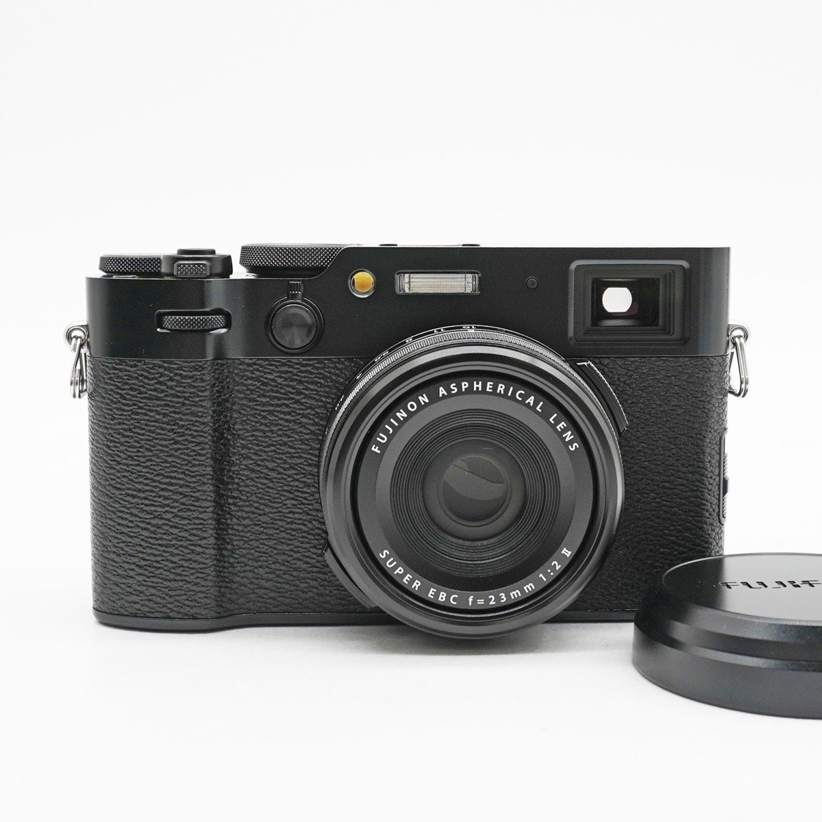 ◇美品【FUJIFILM 富士フイルム】FUJIFILM X100VI (日英2言語設定) コンパクトデジタルカメラ ブラック シャッター回数:404回