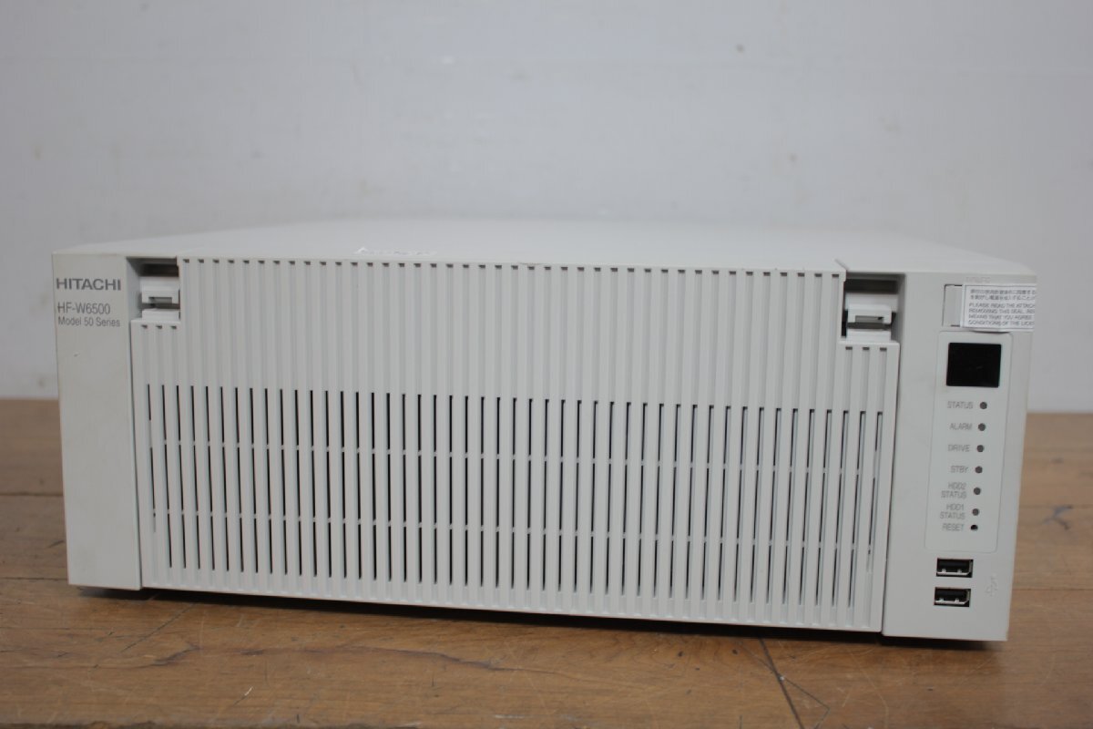 ☆【3F0303-23@】 HITACHI 日立 産業用パソコン コンピュータ HF-W6500 Model 50 HJ-6555-WBMD C7R 2022年製 100V BIOS起動OK ジャンク