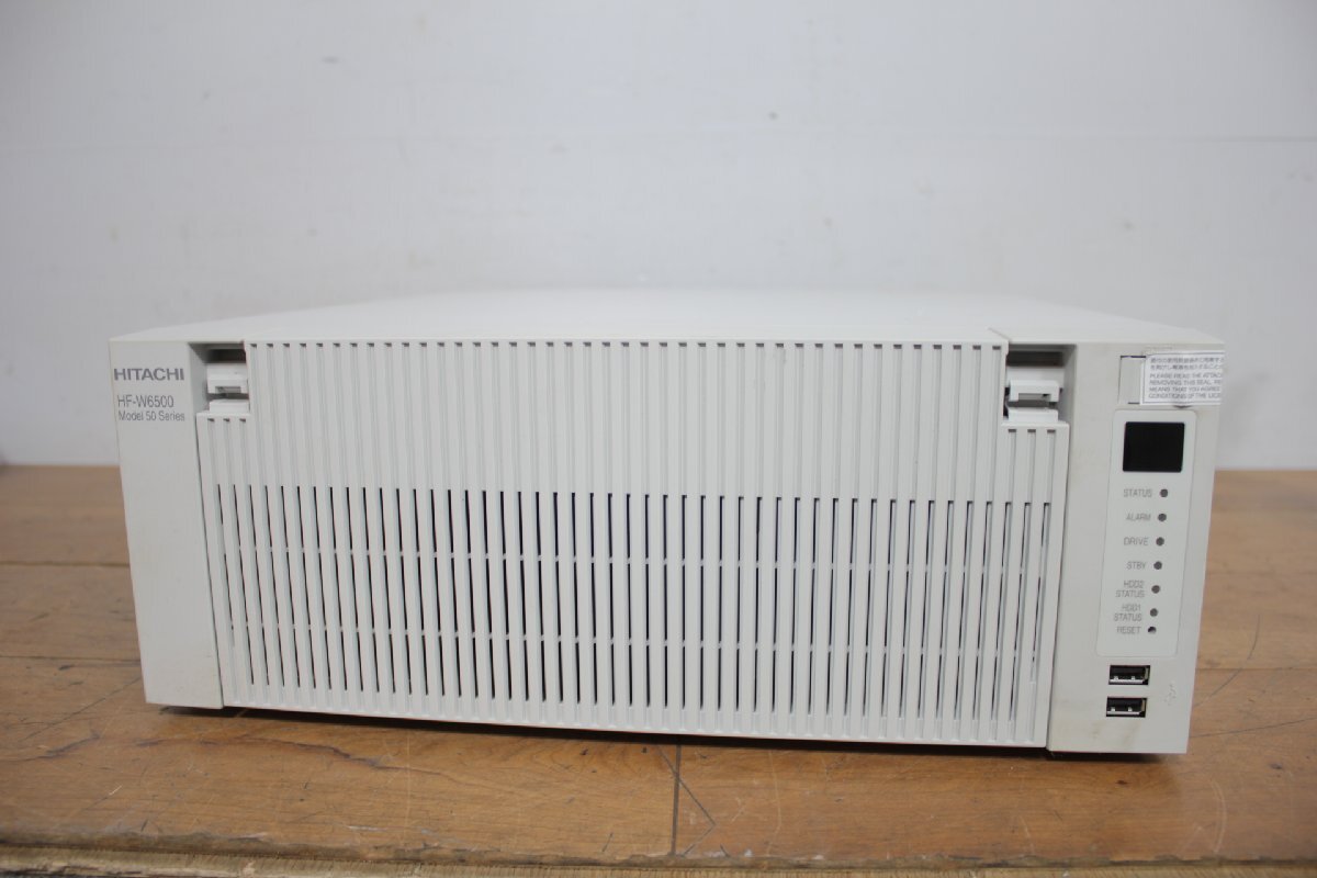 ☆【3F0303-23@】 HITACHI 日立 産業用パソコン コンピュータ HF-W6500 Model 50 HJ-6555-WBMD C7R 2022年製 100V BIOS起動OK ジャンク