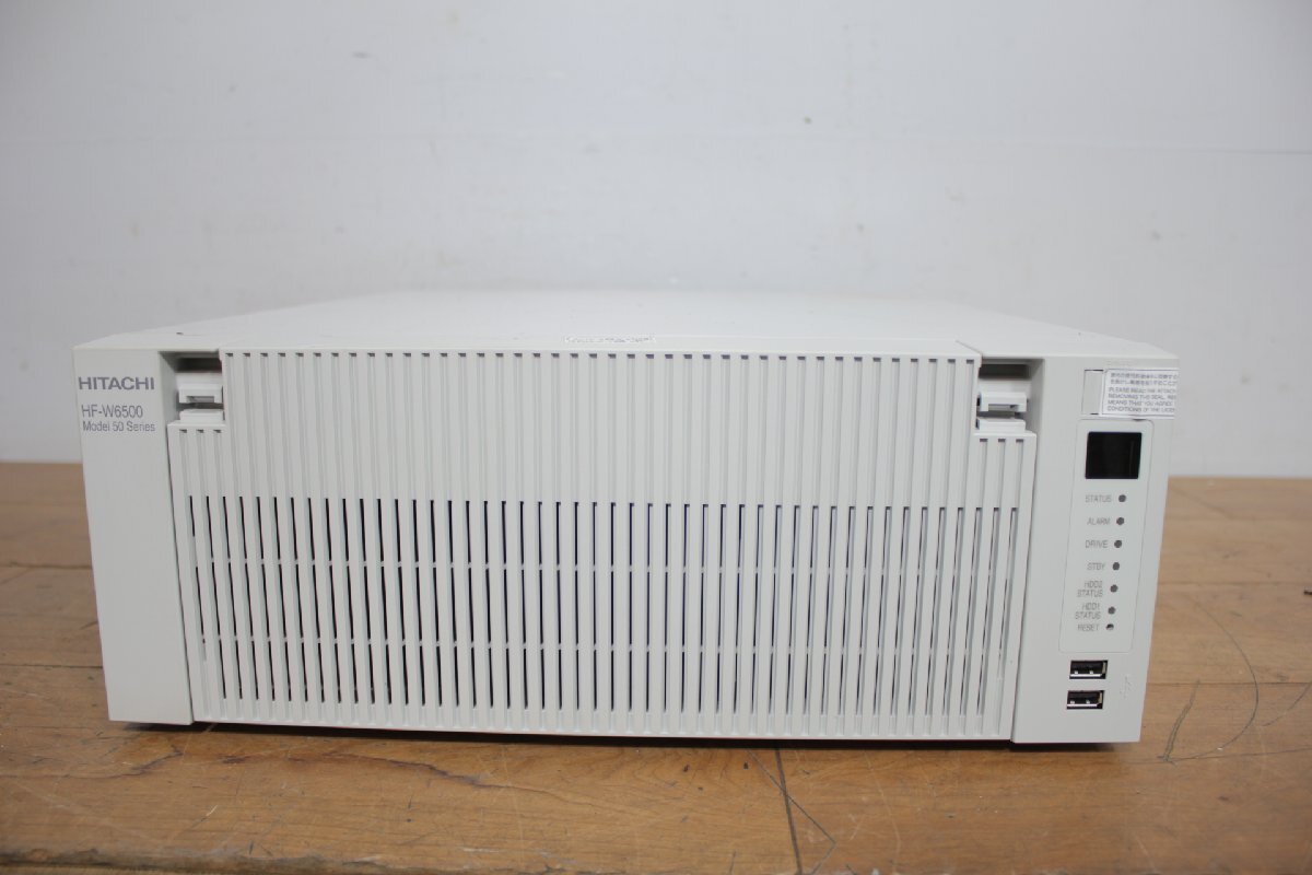 ☆【3F0303-23@】 HITACHI 日立 産業用パソコン コンピュータ HF-W6500 Model 50 HJ-6555-WBMD C7R 2022年製 100V BIOS起動OK ジャンク