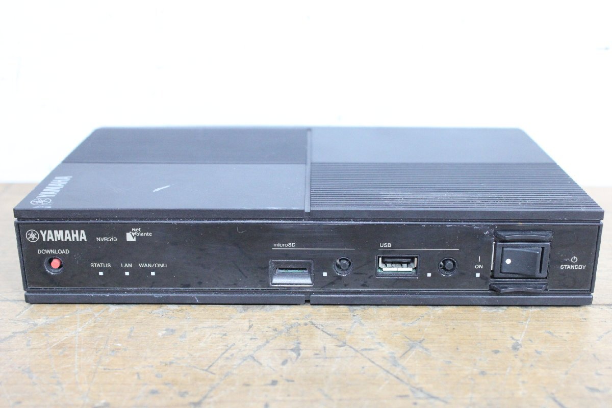 ☆【1Y】 YAMAHA ヤマハ ギガアクセスVoIPルーター NVR510 12V ジャンク