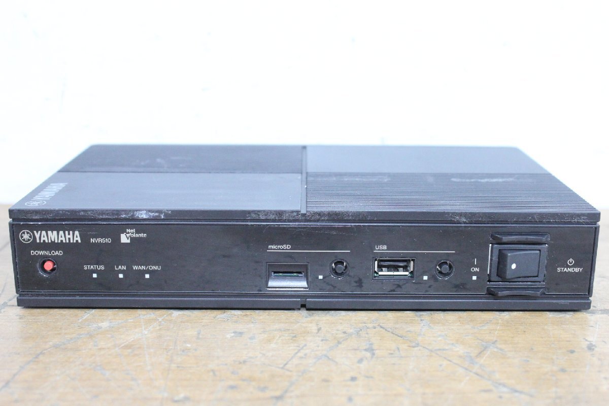 ☆【1Y】 YAMAHA ヤマハ ギガアクセスVoIPルーター NVR510 ② 12V ジャンク