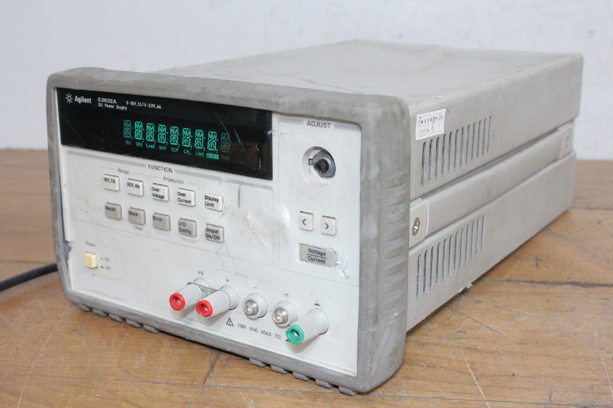 ☆【1H0326-9】 Agilent アジレント 直流安定化電源 E3632A 100V DC Power Supply ジャンク