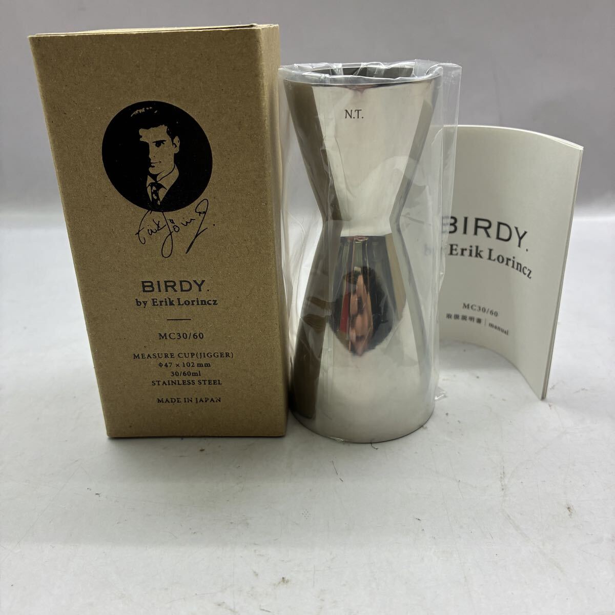 ◎ BIRDY. by Erik Lorincz MC30/60 メジャーカップ ステンレス製 同梱不可