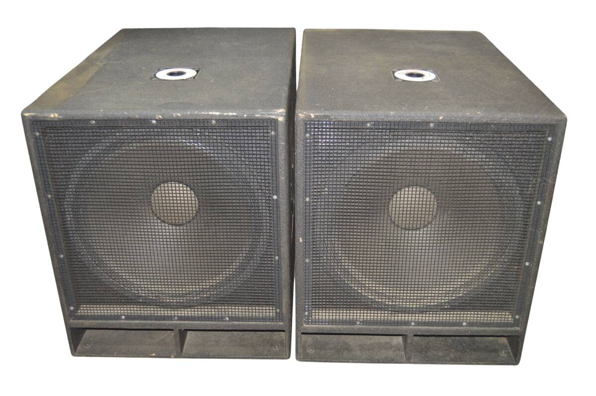 YAMAHA ヤマハ SW118IVS パッシブサブウーファー ペア 18インチ ４６センチ 業務用PAスピーカー KT0001