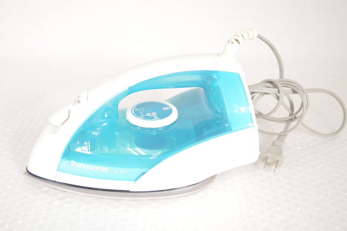 Panasonic パナソニック NI-S55 スチームアイロン ブルー 2016年製 KT0005