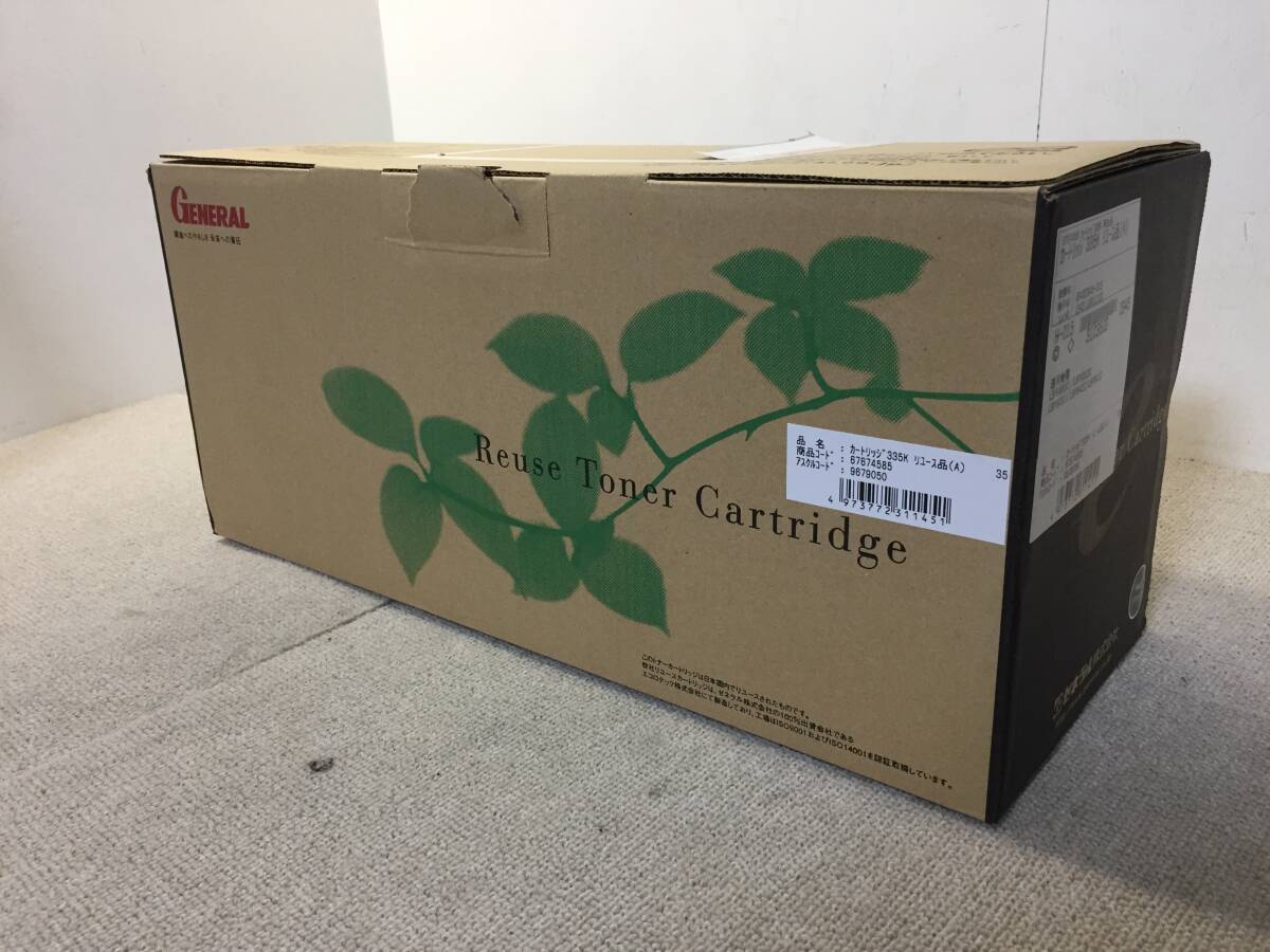 未使用保管品 GENERAL カートリッジ335K リユース品 Reuse Toner Cartridge