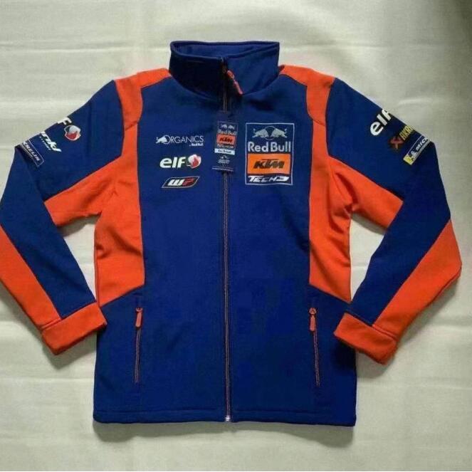 新品 KTM レッドブル 裏起毛 レーシング オフィシャル チーム ジャケット 防水
