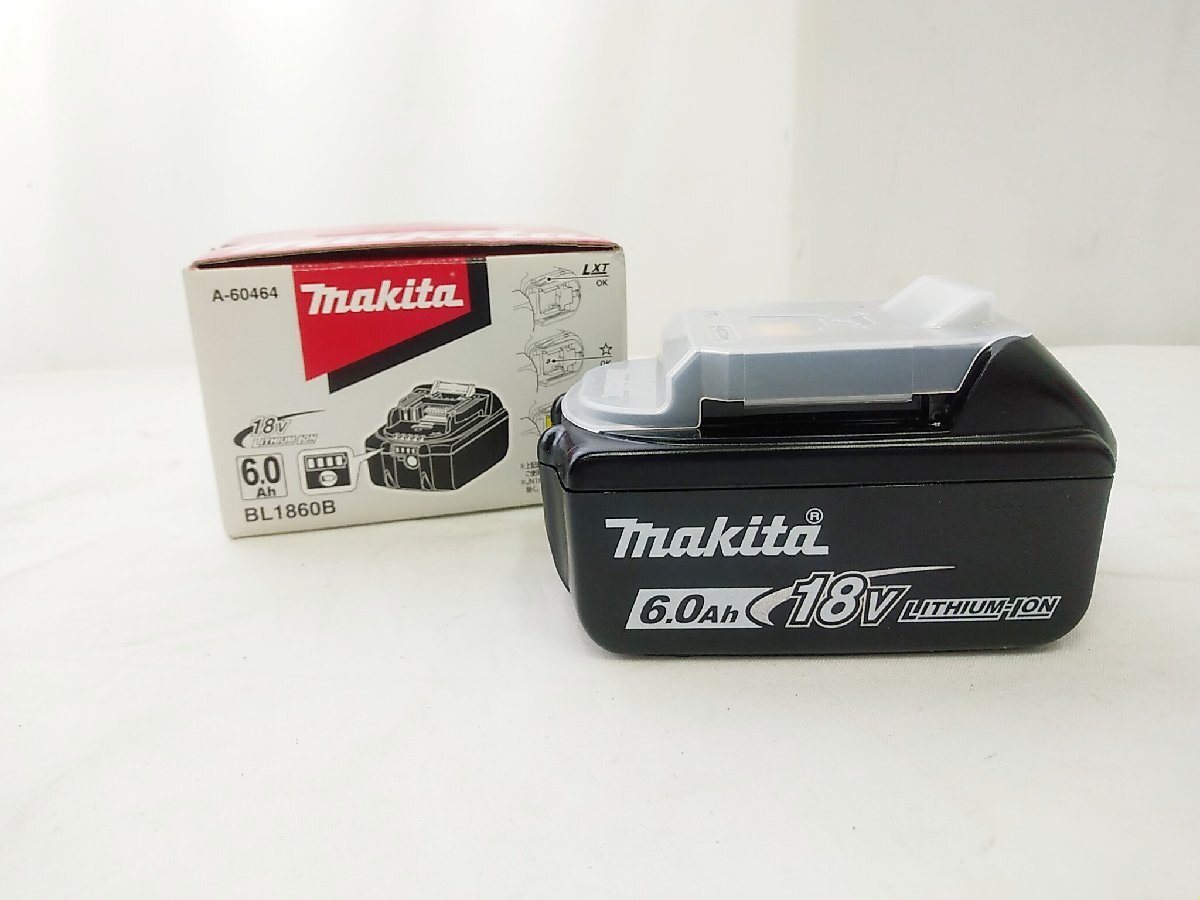makita マキタ 18V バッテリー BL1860B 6.0Ah 108Wh 工具 電動工具 / 名古屋発3-27△
