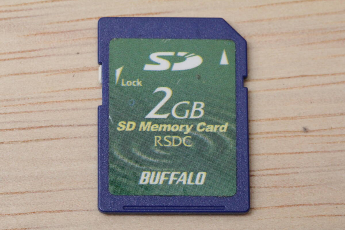 2GB SDカード BUFFALO RSDC