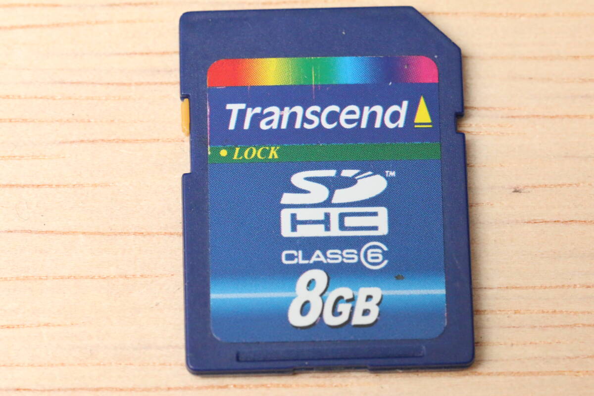 8GB SDHCカード Transcend
