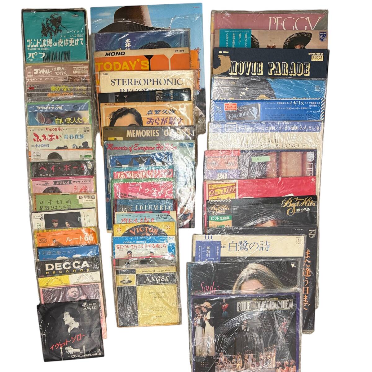 #13061　レコード 洋楽 邦楽　様々なアーティスト 64枚セット まとめ売り LPレコード