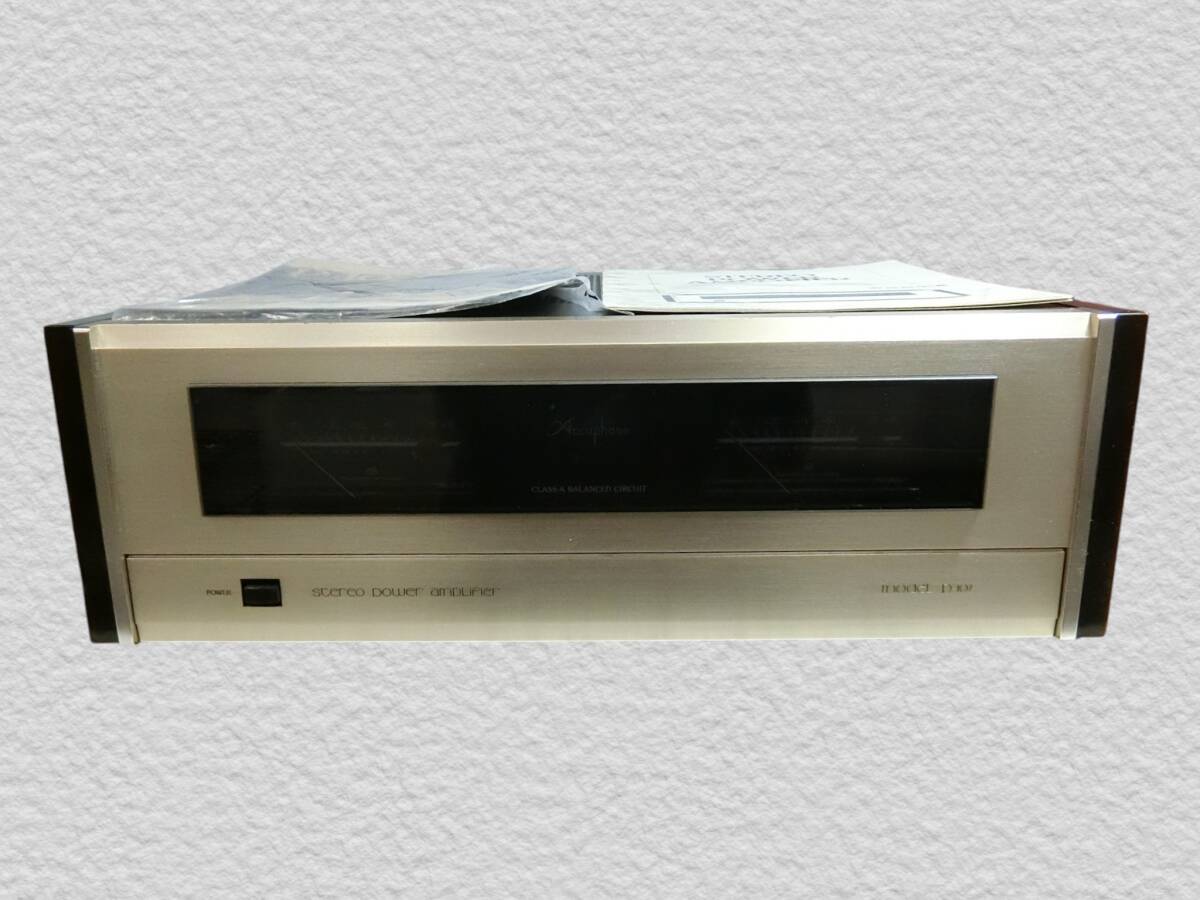 Accuphase P-102 ステレオパワーアンプ　音出しOK　★1円スタート★1スタ　03150318K083
