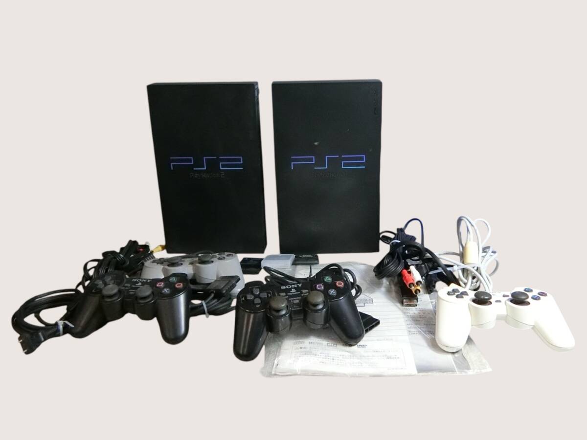 まとめ　SONY　ソニー　PS　PS2　本体　5台セット　★1円スタート★1スタ　032002