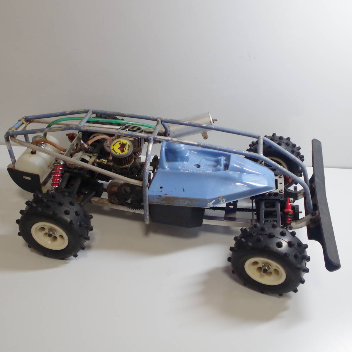 T0962 古いエンジンRCバギー ラジコン ジャンク品 動作未確認 部品取り 現状渡し