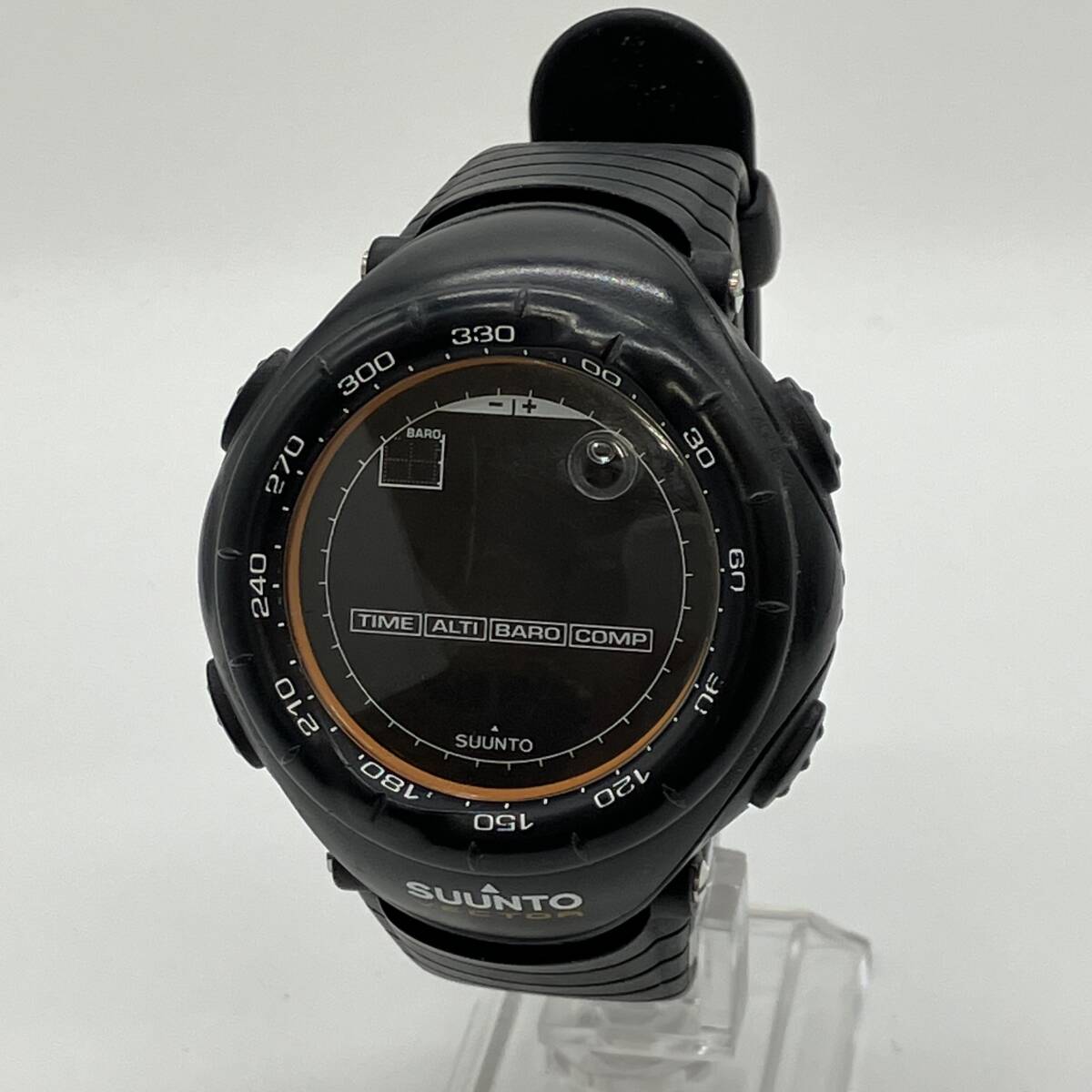 V1619F SUUNTO VECTOR スント ベクター ブラック 高度計/気圧計/コンパス 電池切れ