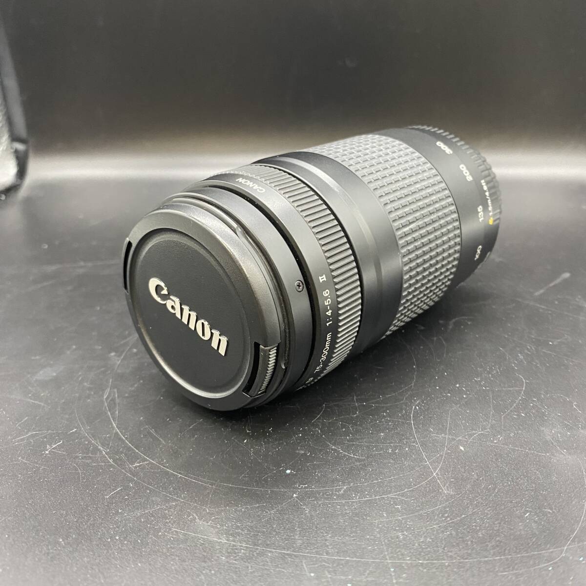 A7647　Canon キャノン 望遠ズームレンズ　EF75mm-300mm 1:4-5.6Ⅱフィルター径58㎜