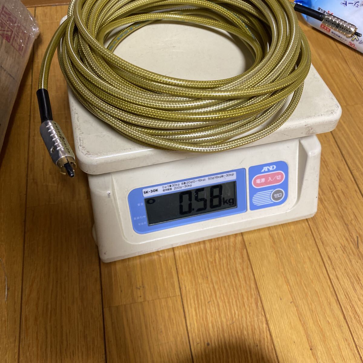 video&digital signal oyaide FTVS-408 重さ約:0.58kg 全長約;11.5m