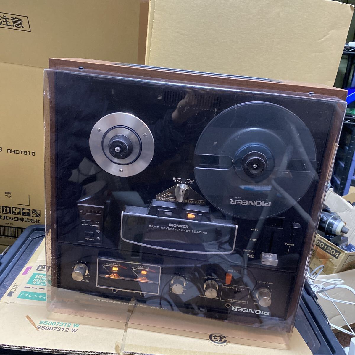 オープンリールデッキpioneer RT-71通電のみは確認済み現状品