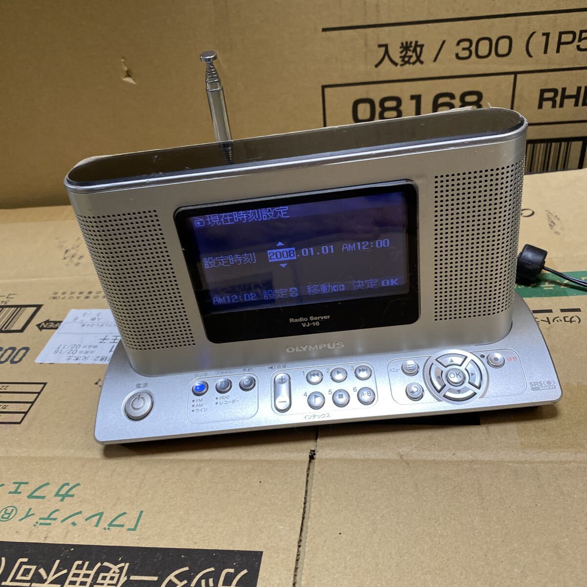 OLYMPUS VJ-10 ラジオサーバー 通電、音出しは確認済み