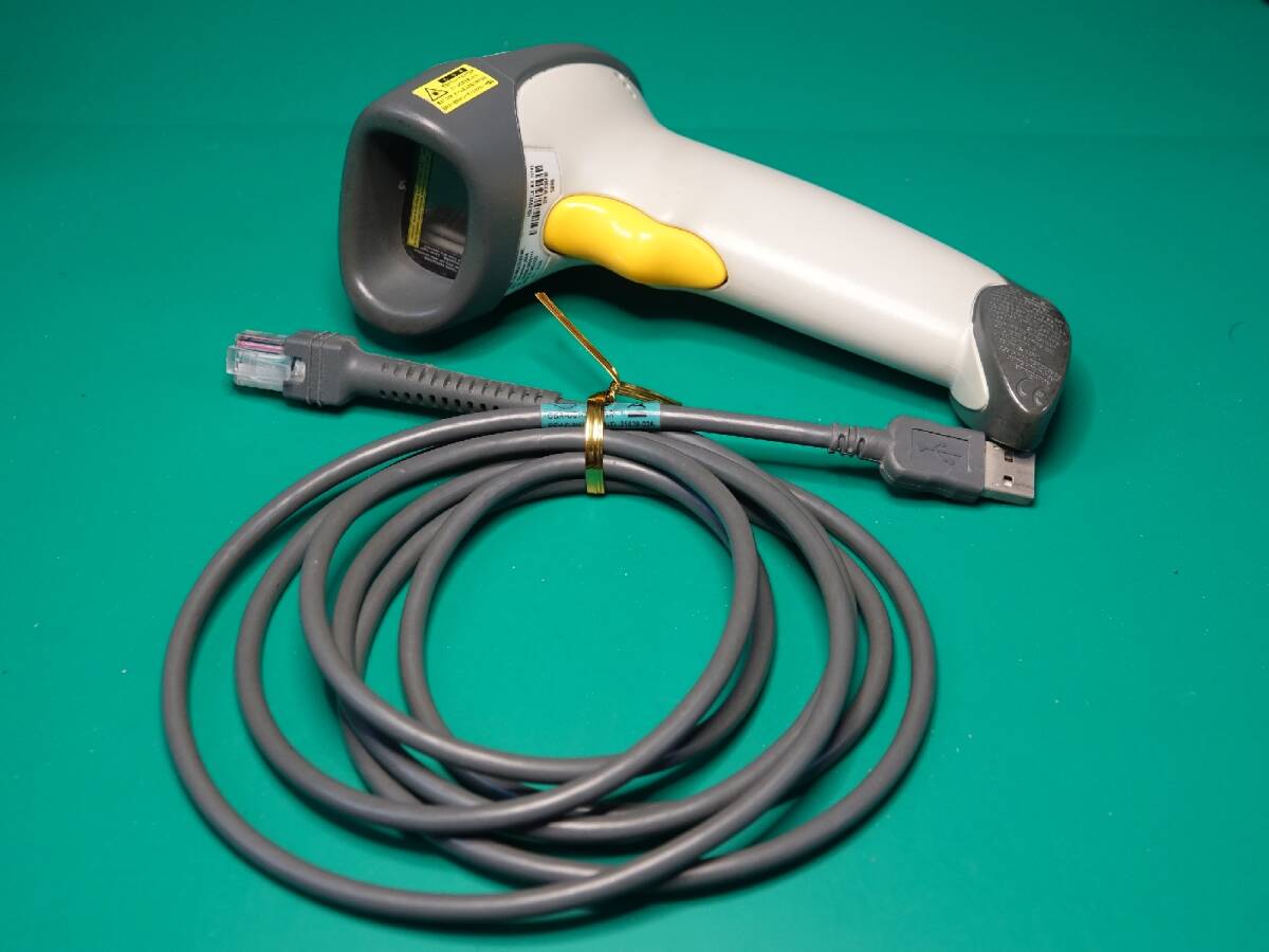 【LS2208ハンドヘルドスキャナ】汎用ハンドヘルド型レーザースキャナ動作品