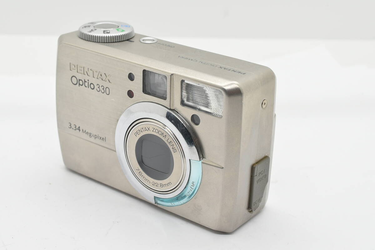 Pentax ペンタックス Optio330 Silver デジタル コンパクト カメラ Digital Camera ボディ TN613330K