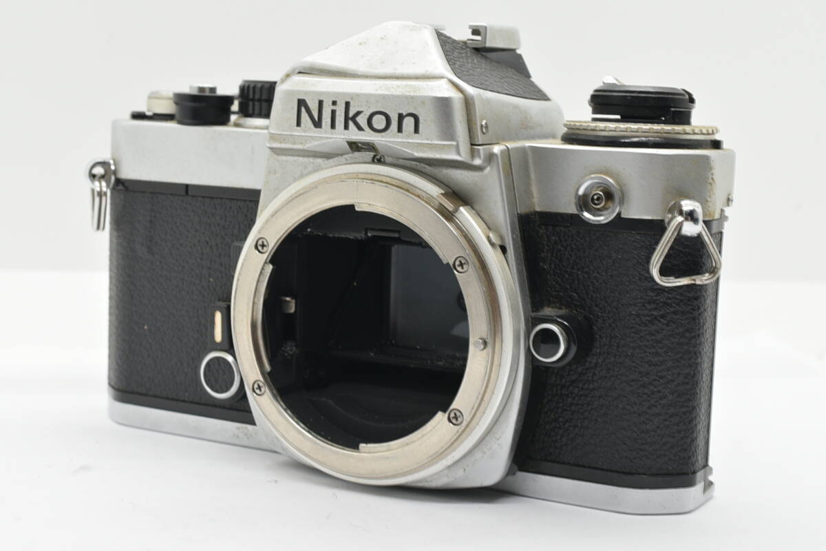 Nikon ニコン FE Silver Body 35mm Film Camera フィルム カメラ 本体 銀 ボディ TN873FEP