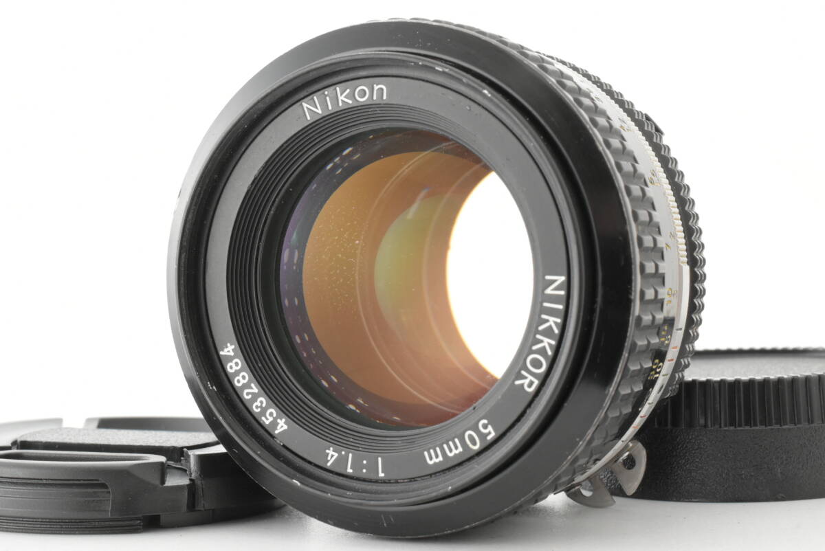 Nikon ニコン Ai Nikkor 50mm f/1.4 Prime Lens マニュアル フォーカス 単焦点 標準 レンズ EF-TN-JP2064