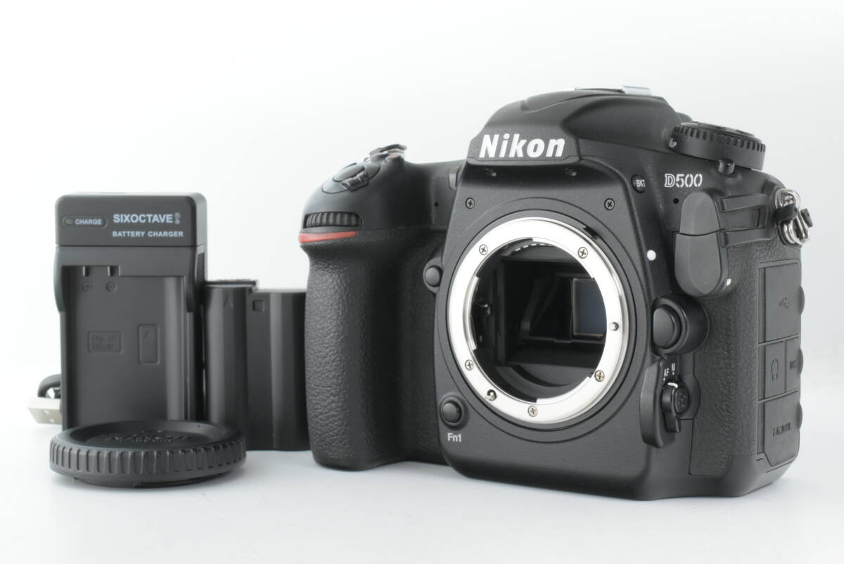 Nikon ニコン D500 Black デジタル 一眼レフ カメラ Digital Camera ボディ 黒 EF-TN-JP1979