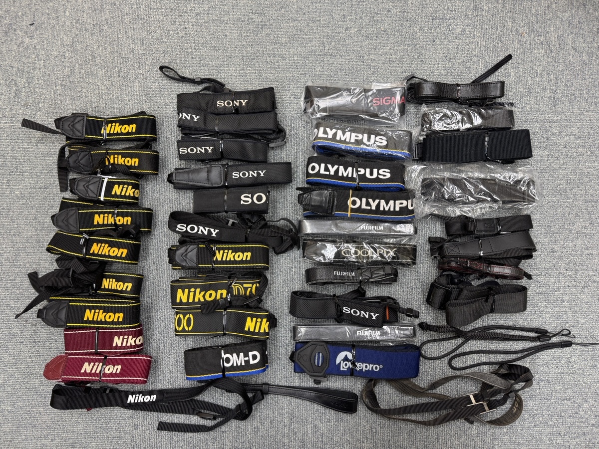 Nikon Sony Olympus Fujifilm Sigma Strap ストラップ 詰め合わせ まとめ売り ニコン ソニー オリンパス フジフィルム シグマ