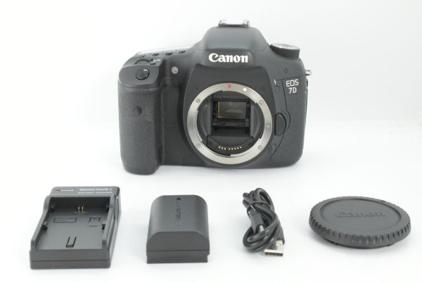 【シャッターカウント 81936回】Canon EOS 7D 18MP Digital SLR Camera キヤノン デジタル一眼レフカメラ ボディ 本体 EF-TN-JP1971