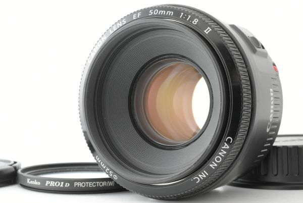 【美品】Canon EF 50mm f/1.8 II Standard Prime Lens キヤノン レンズ EF-TN-JP1998