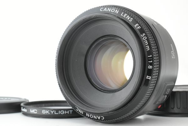 【美品】Canon EF 50mm f/1.8 II Standard Prime Lens キヤノン レンズ EF-TN-JP1925
