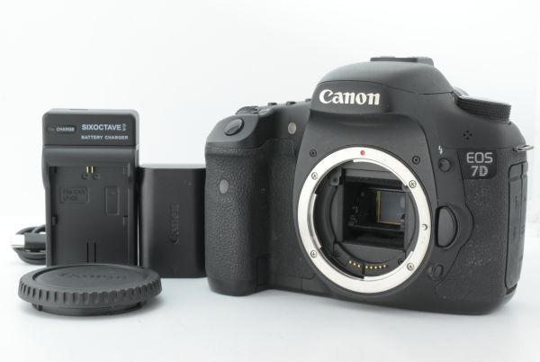 【シャッターカウント 45285回】 Canon EOS 7D 18MP Digital SLR Camera キヤノン デジタル一眼レフカメラ ボディ EF-TN-JP1995