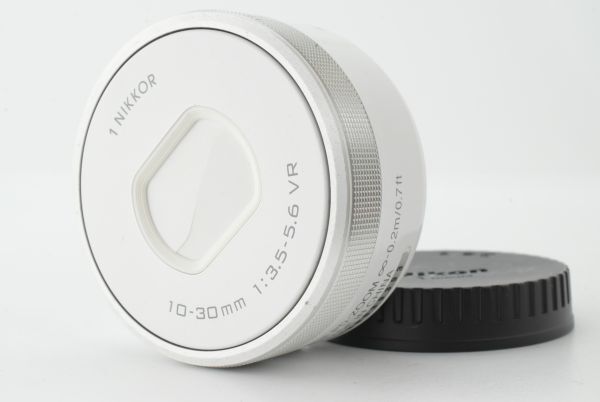 【美品】Nikon 1 Nikkor Camera Lens 10-30mm f3.5-5.6 VR White ニコン レンズ ホワイト EF-TN-JP2057