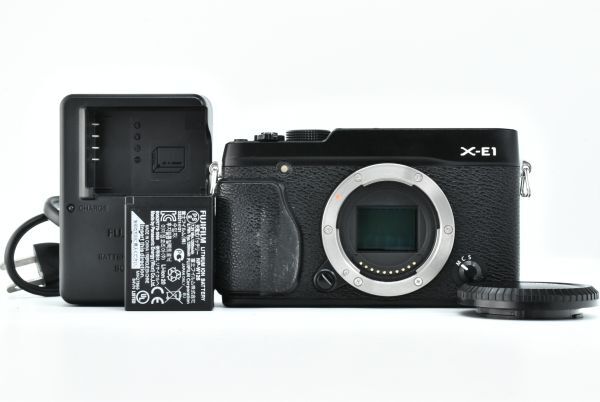 【美品】Fujifilm X Series X-E1 16.3MP Digital Camera Body Black 富士フィルム デジタル一眼レフカメラ黒 ブラック 本体 EF-TN-JP906