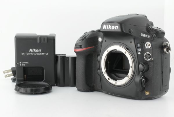 【美品】シャッターカウント75182回 Nikon D800E 36.3 MP Digital SLR Camera Black ニコン デジタル一眼レフカメラ ボディ (EF-TN-JP2049)