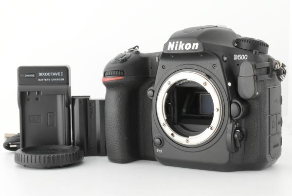【美品】シャッターカウント85604回 Nikon D500 ニコン デジタル一眼レフカメラ ボディ EF-TN-JP2071