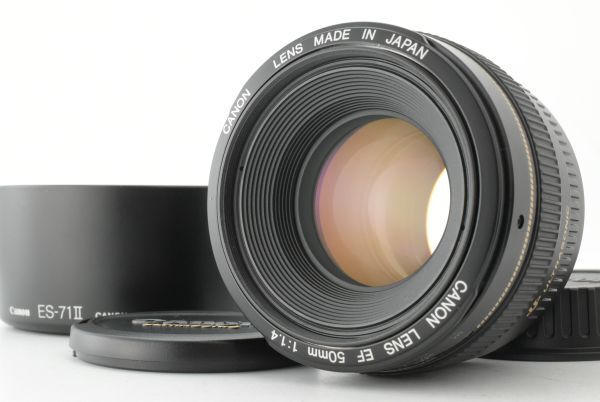 【美品】Canon EF 50mm F/1.4 USM AF Lens キャノン レンズ (EF-TN-JP2092)