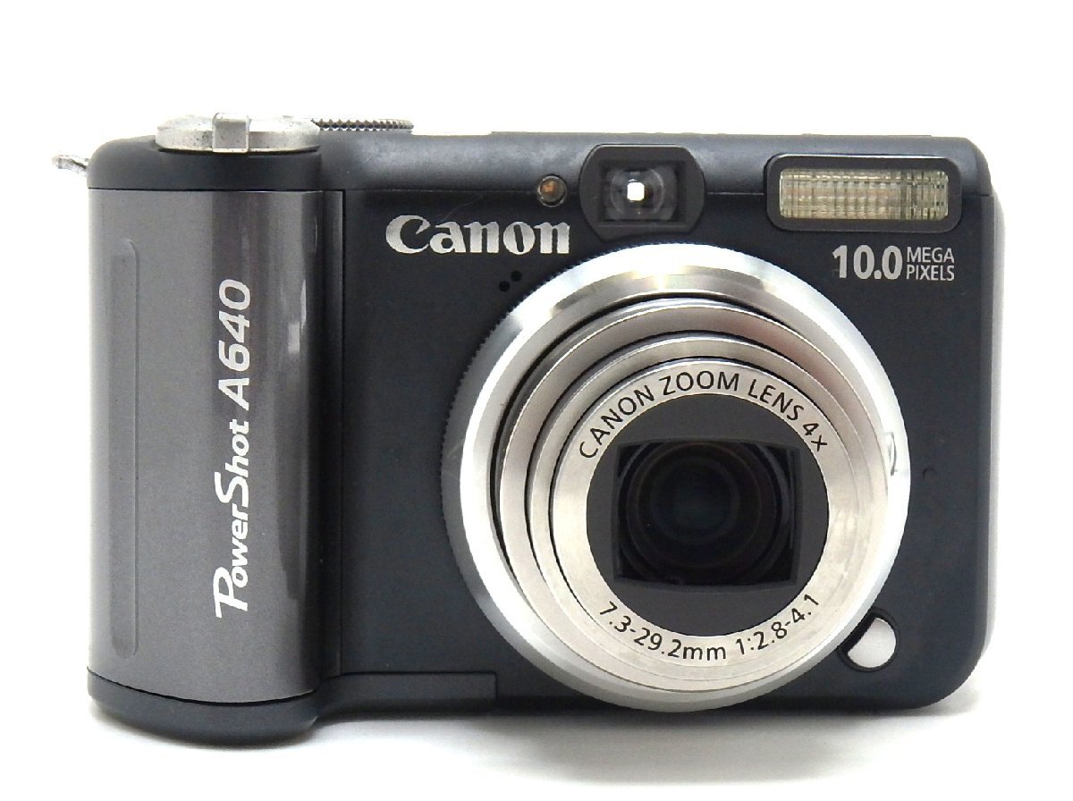 1円★ハローカメラ★ 0715 キャノン Canon PowerShot A640 B.2816003479 約1000万画素 単三電池４本使用 難あり動作品 即決あり