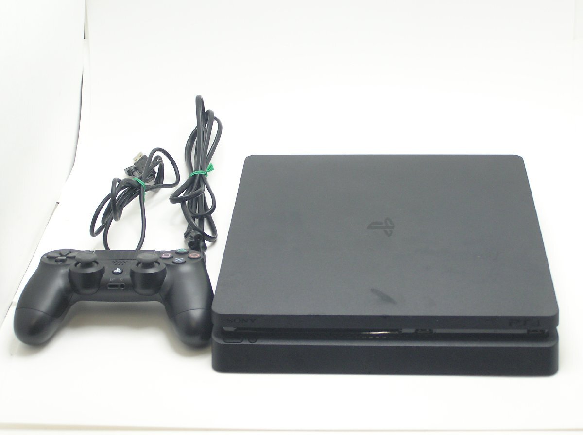 1円スタート★ハローカメラ★1081 SONY PS4 PlayStation4 プレステ4 CUH-2200A 500gb 動作品 初期化済 付属品あり 100サイズ 即決あり