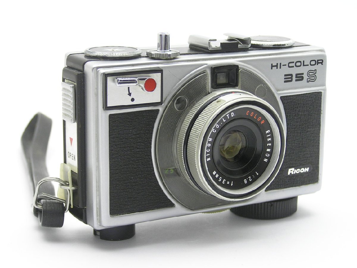 1円★ハローカメラ★0894 リコー Ricoh HI-COLOR 35 S COLOR RIKENON 1:2.8 f=35mm No.418150 【整備済み】動作品 ★即決